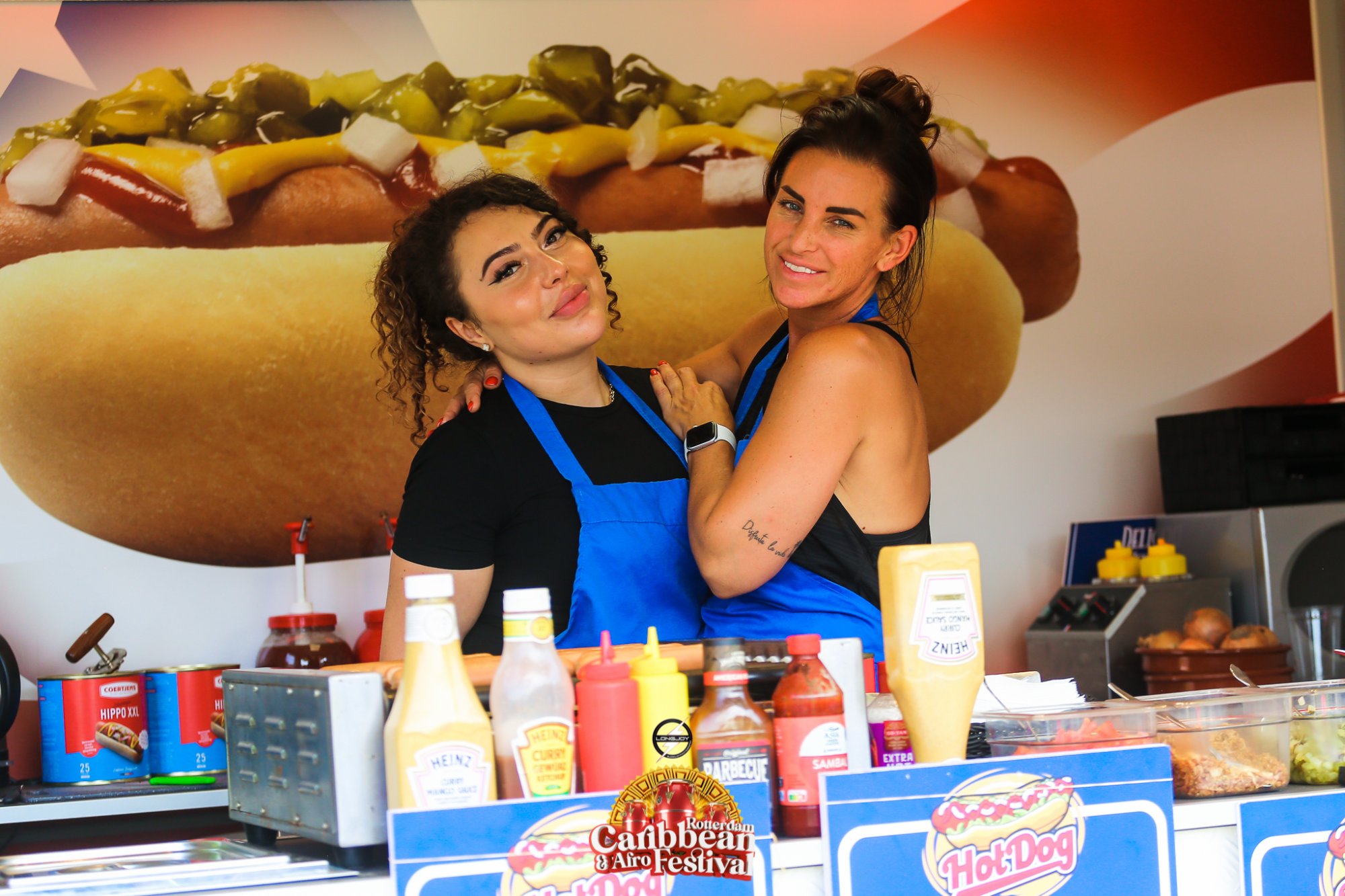 Dansen op het festival